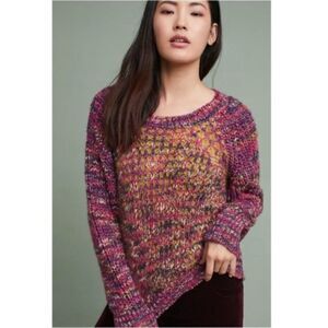 Anthropologie-Moth Hillwak Chunky Knit Sweater (Size:XS)